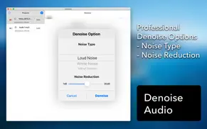 denoise audio - noise removal iphone capturas de pantalla 3
