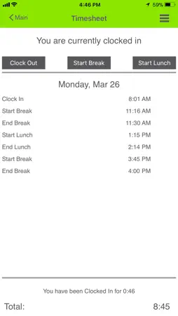 mWorkforce screenshot 2