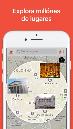 Captura de pantalla de CityMaps2Go Mapas Offline en iPhone 5