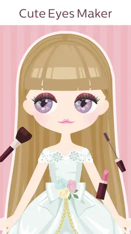 Game screenshot Cute Eyes Maker - Makeup game mod apk