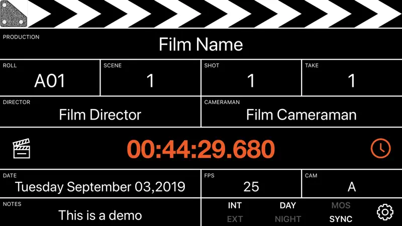 Clapperboard Pro screenshot 4 of 6