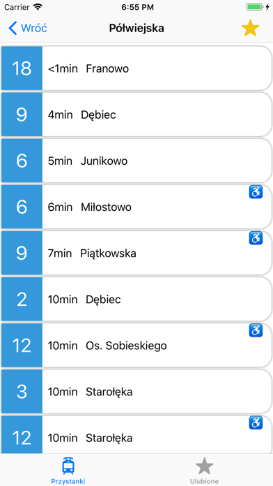 Jak w zegarku-Przyjazdy Poznań Screenshot