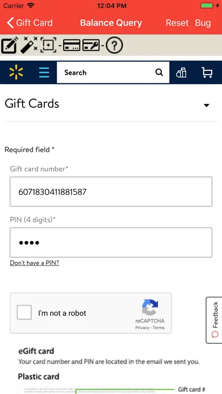 Gift Card Balance + screenshot 5 of 10