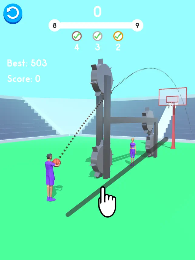 Ball Pass 3D, game for IOS