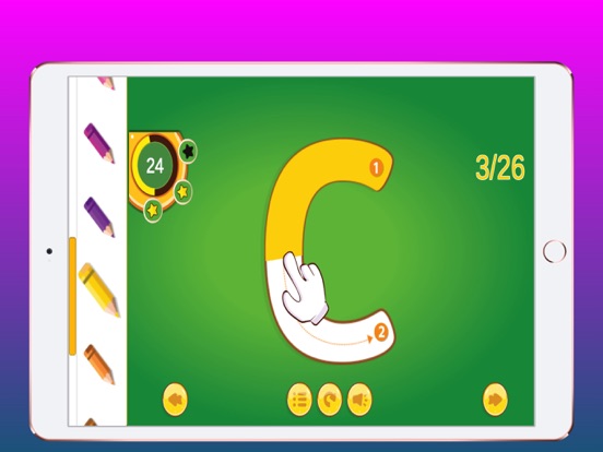 Screenshot #6 pour Letter Game for Children learn