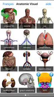 anatomie visuel iphone screenshot 1