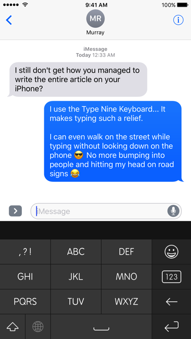 Type Nine - T9 Keyboard Screenshot