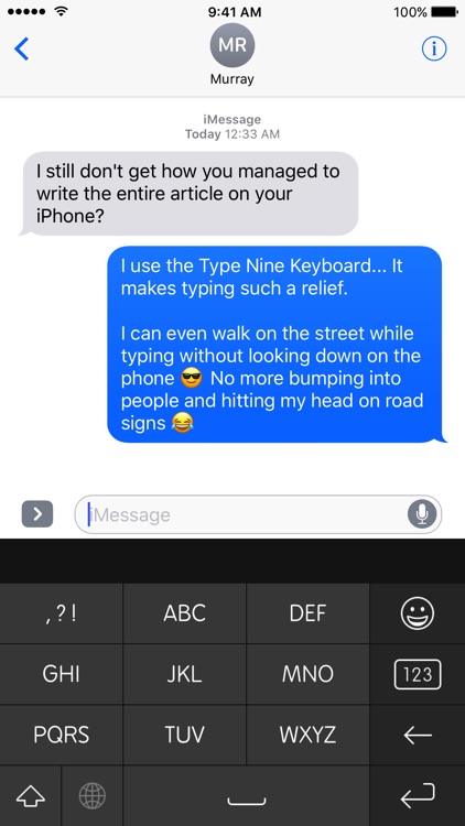 Type Nine - T9 Keyboard screenshot-0