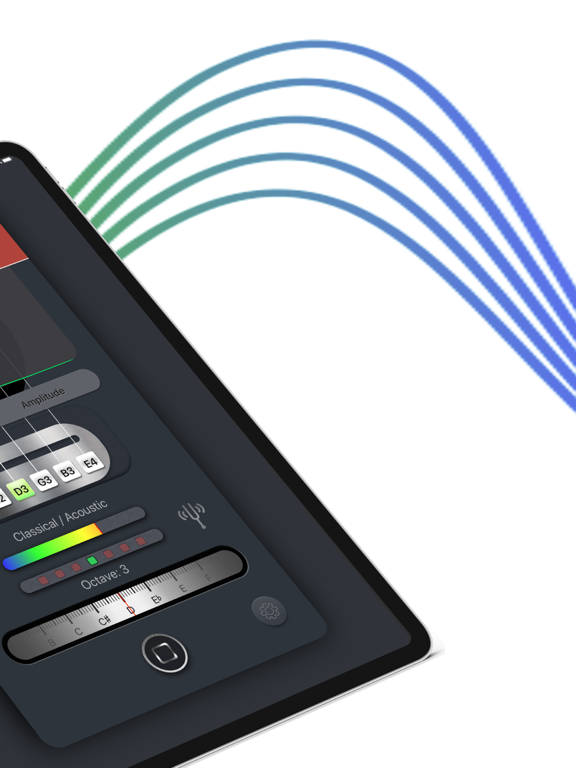 Screenshot #5 pour Chromatic Instrument Tuner, HZ