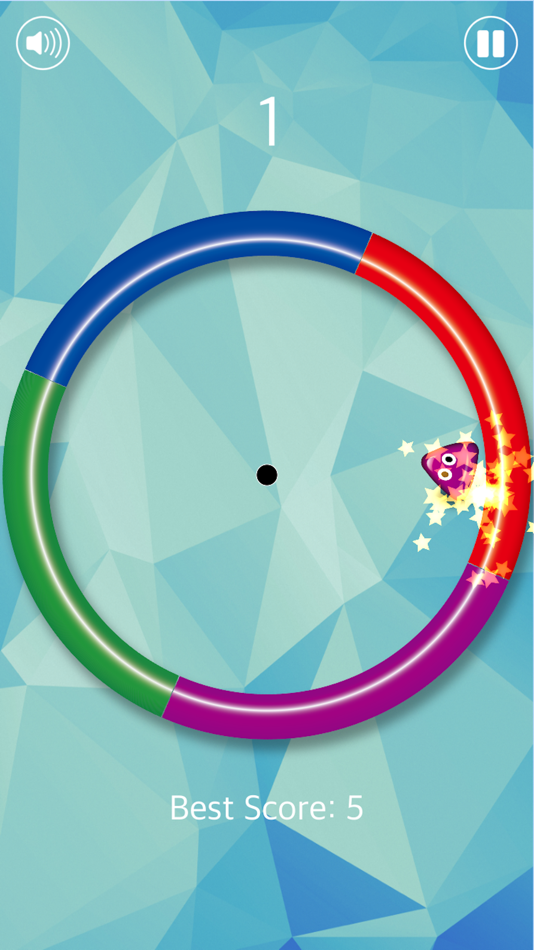 #2. HitDrops - Reflexion game - (iOS) 由: TOSHIYUKI MATSUBARA