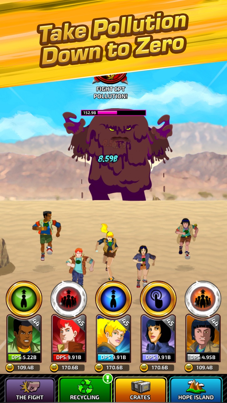 Captain Planet: Gaia Guardians - Free Hack screenshot 4 - iOS game interface