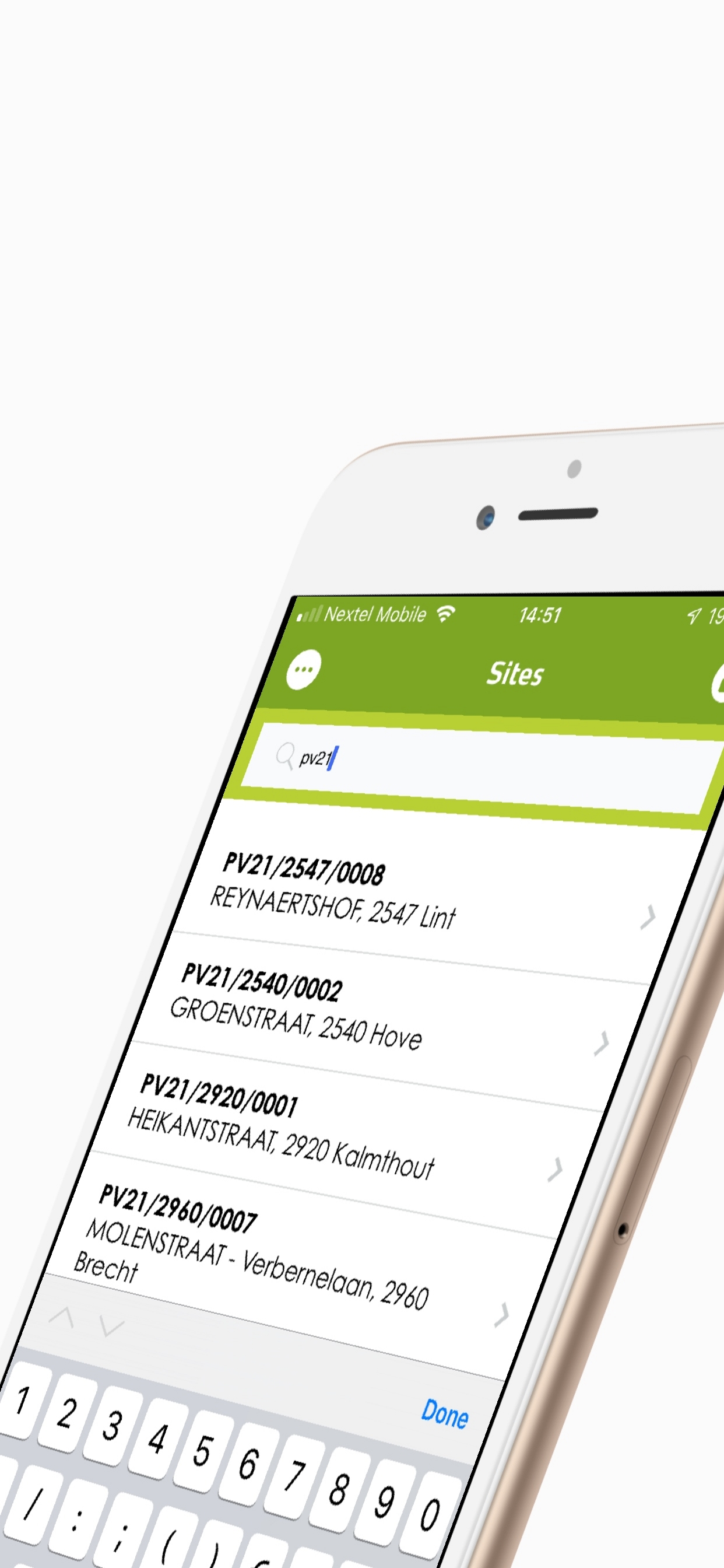 Fost Plus Mobile Inspector