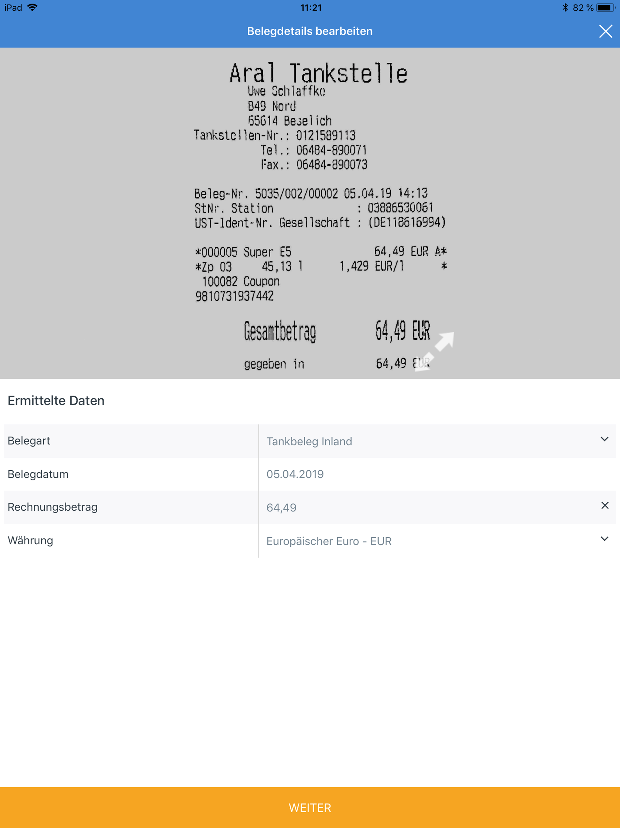 XpenseFlow screenshot 9