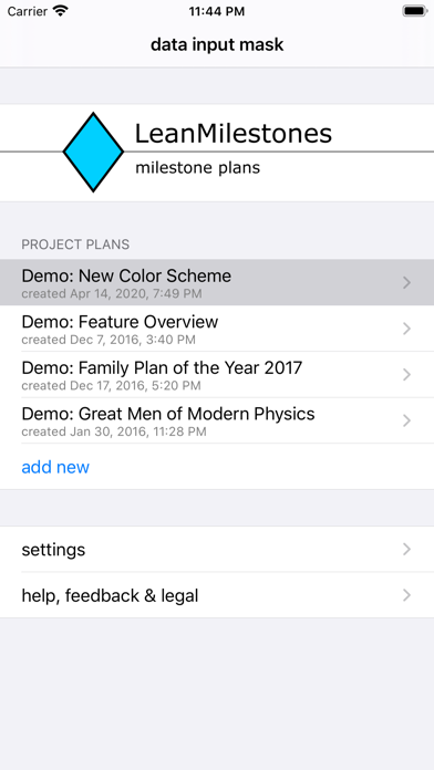 How to cancel & delete LeanMilestones from iphone & ipad 1