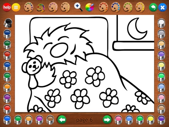 Screenshot #6 pour Little Monsters Coloring Book