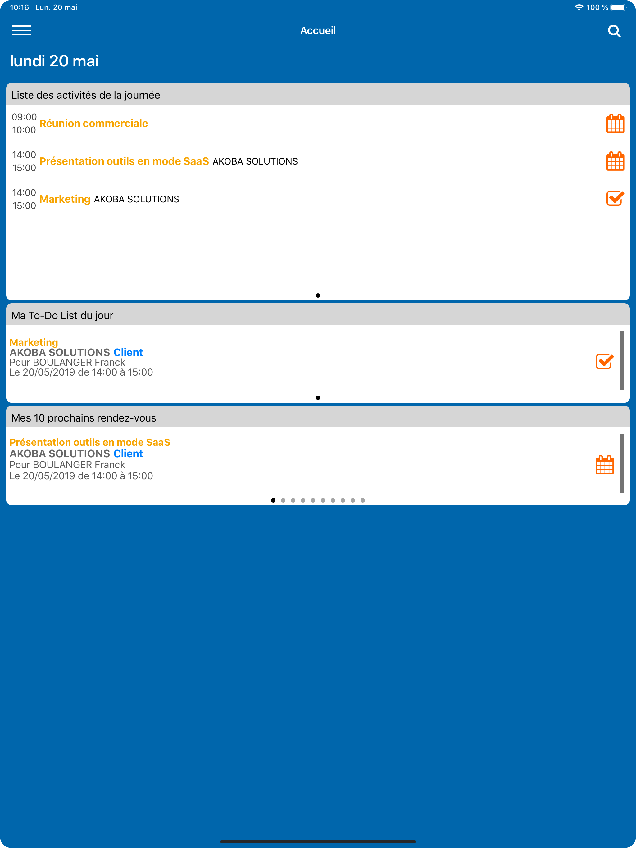 INES eXtend CRM screenshot 6