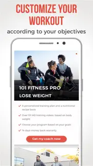 101 fitness - workout coach iphone screenshot 3
