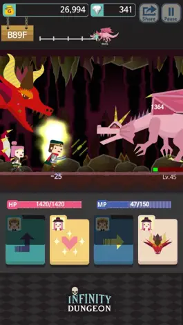 Game screenshot Infinity Dungeon:RPG Adventure hack