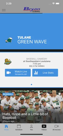 Game screenshot Tulane Athletics mod apk