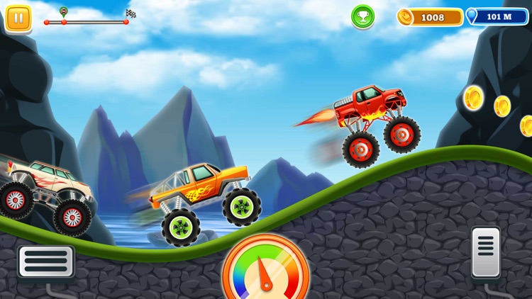 Monster Truck Climb Rush