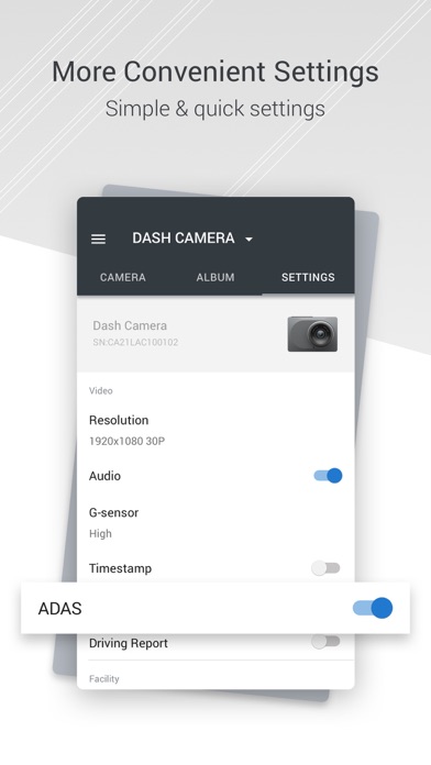 YI Smart Dash Camera Screenshot