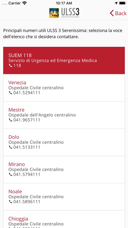 Azienda ULSS 3 Serenissima screenshot-6