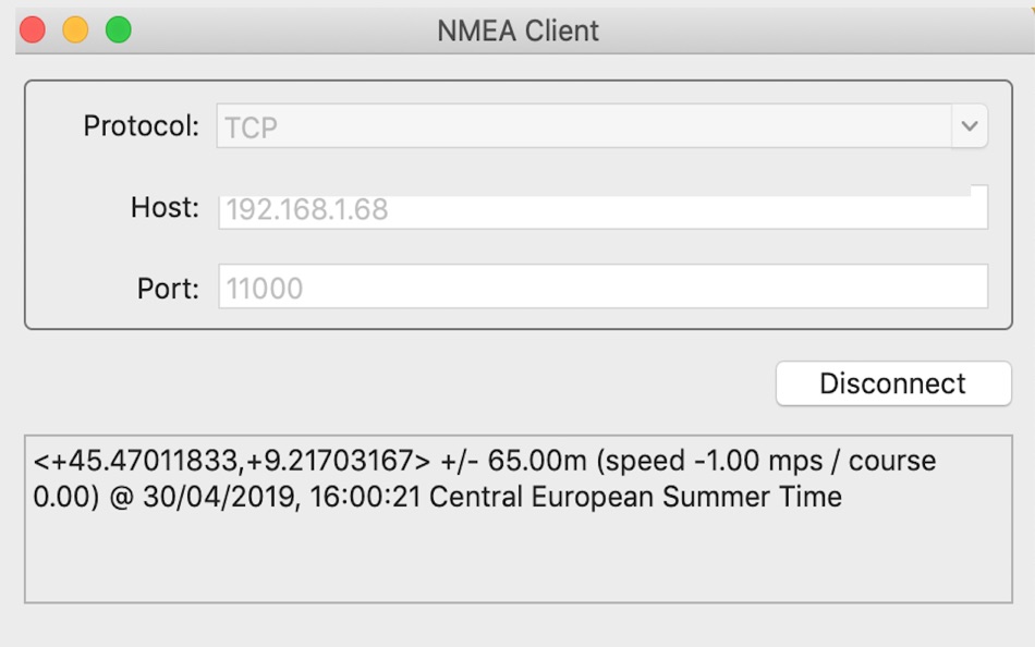 NMEA Client - 1.0 - (macOS)