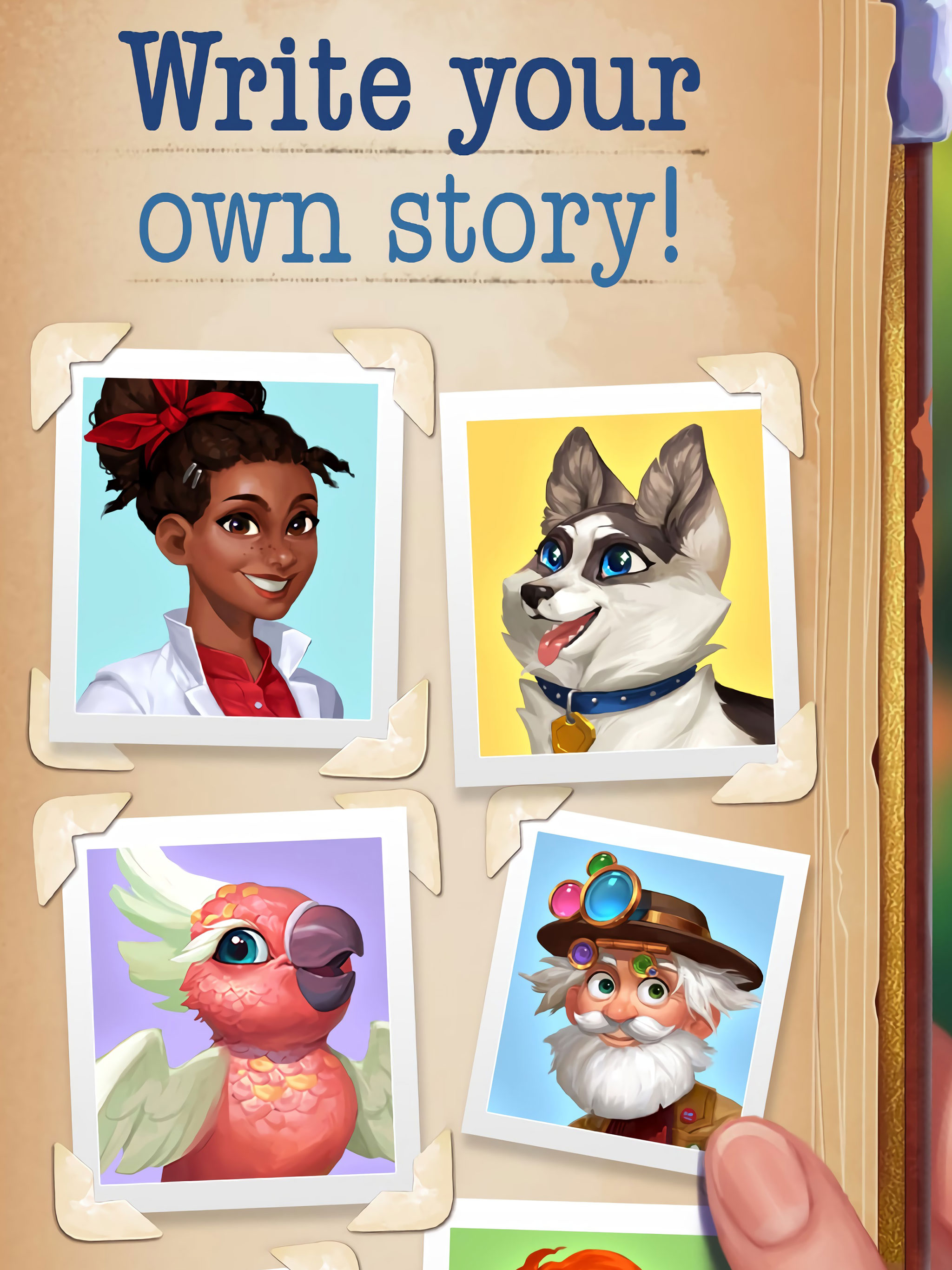 Pet Stories Blast puzzles game screenshot 10