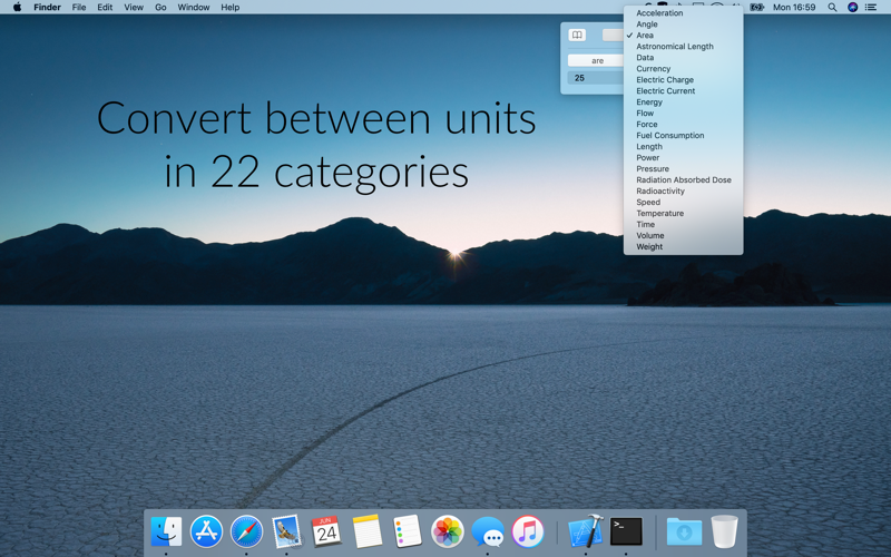 Handy Converter: menu bar app thumbnail 2