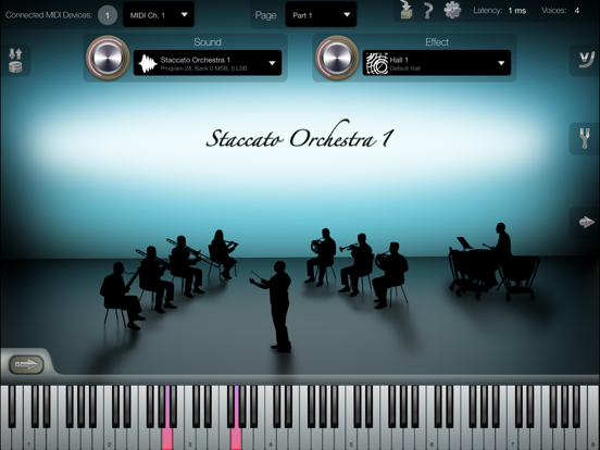 iSymphonic Orchestra iPad app afbeelding 1