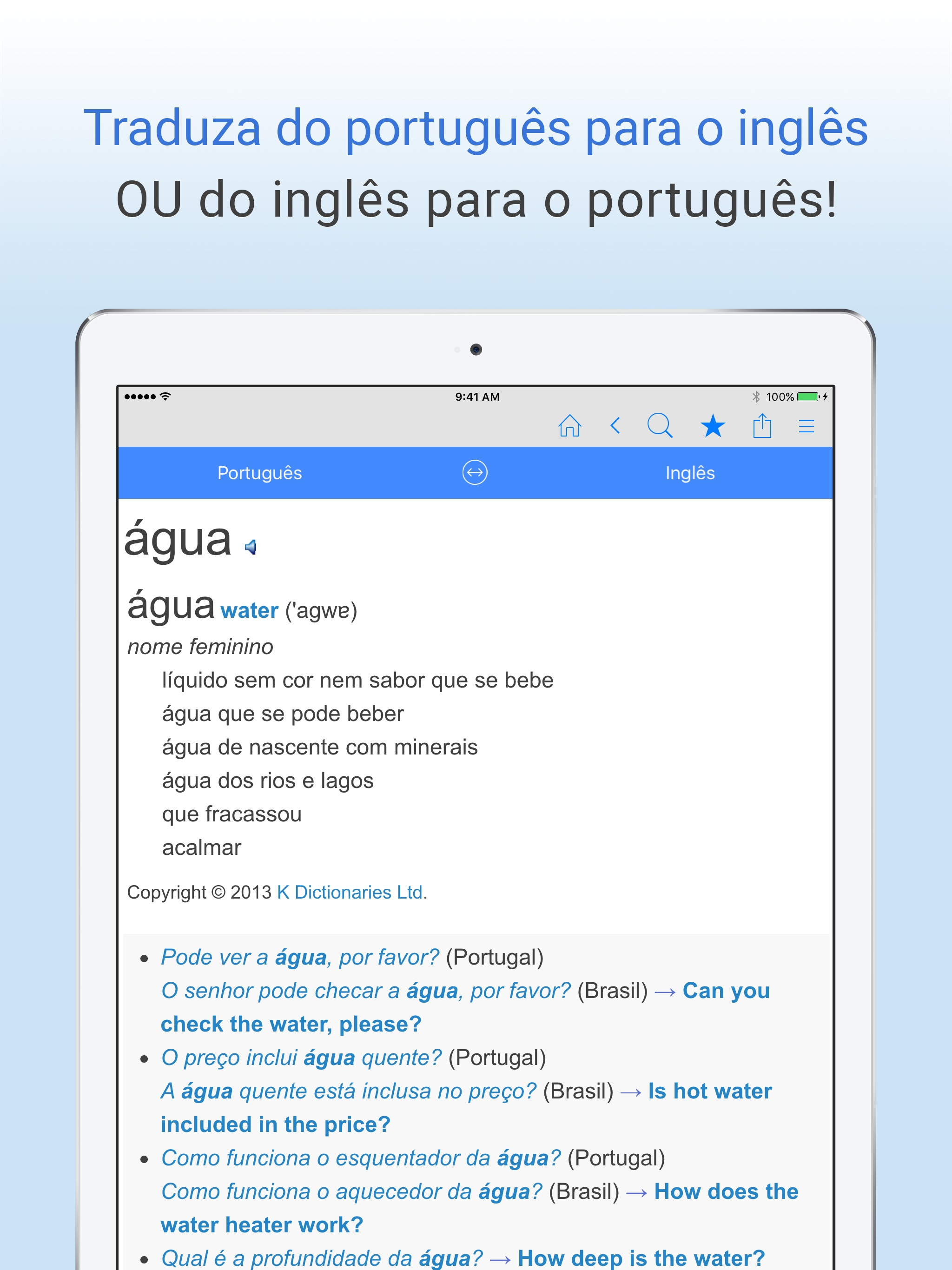 Dicionário Português Inglês