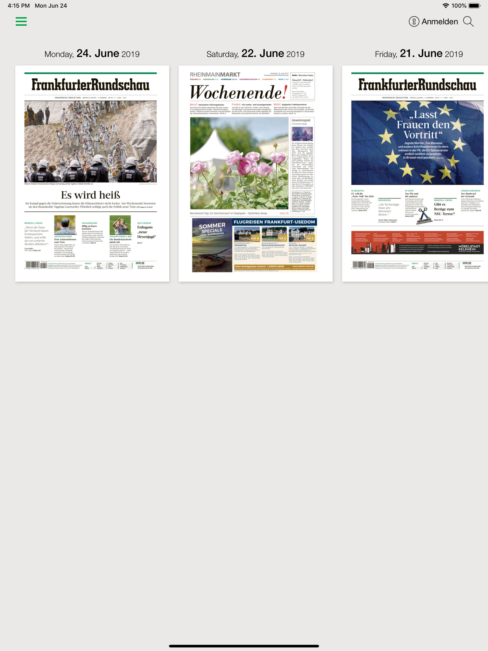 FR Digitale Zeitung screenshot 6