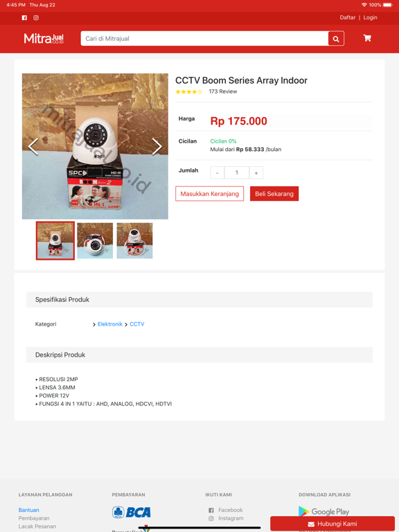 Screenshot #5 pour MitraJual Belanja Online
