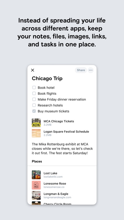 Flight – Organize Everything