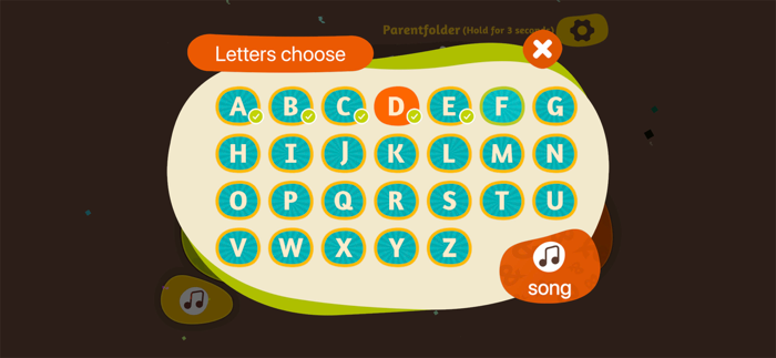 Baby ABC - 26 letters games