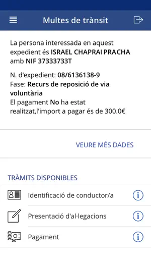 App Trànsit screenshot 4