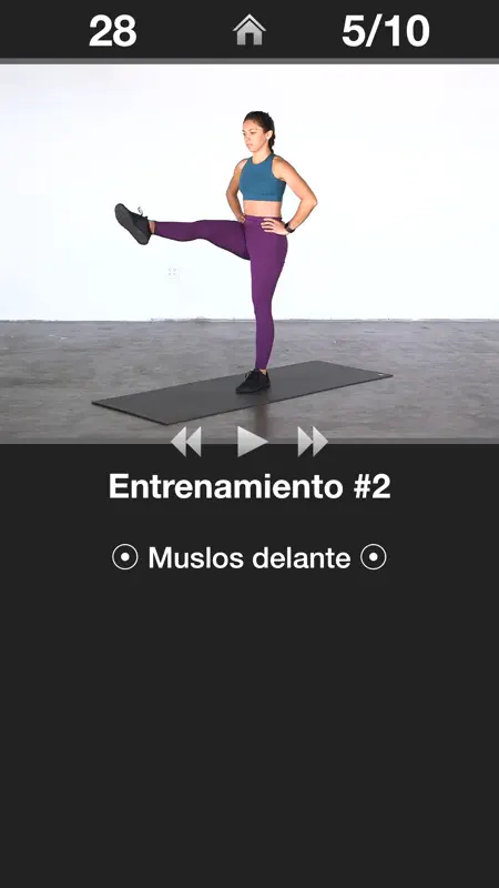 Exercices Quotidien Jambes screenshot 3 of 4