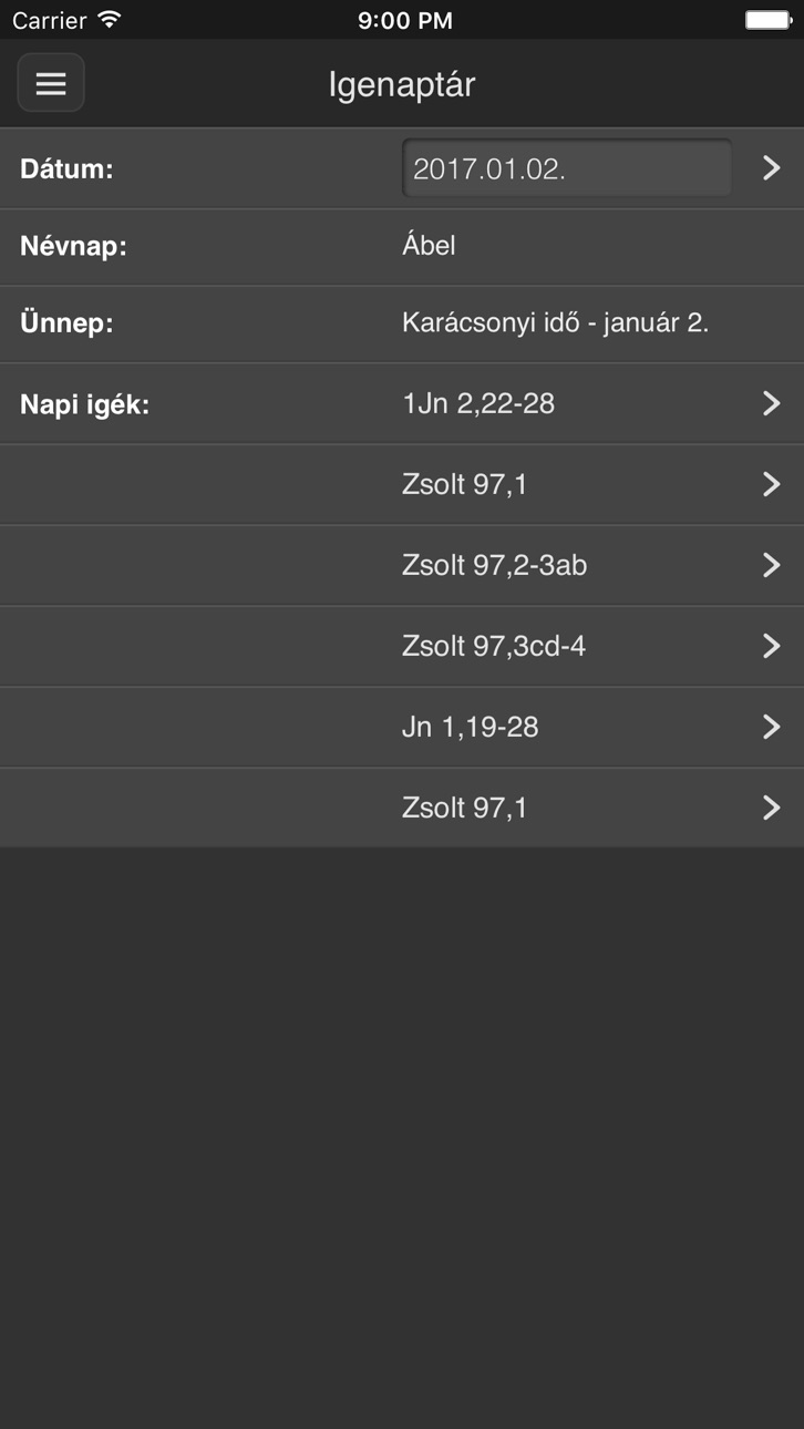 iPhone screenshot