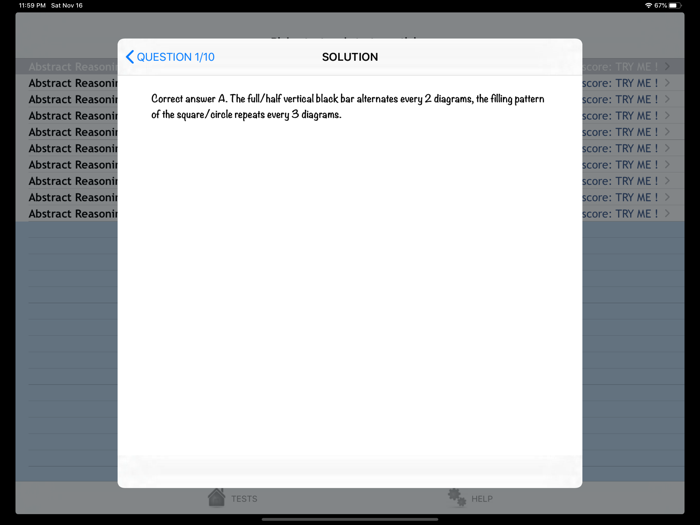 Abstract Logical Reasoning