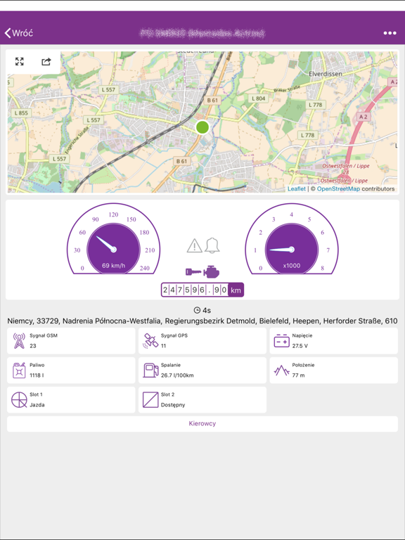 Screenshot #5 pour Infis Gps Mobile