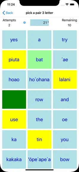 Game screenshot PickAPair Hawaiian - English apk