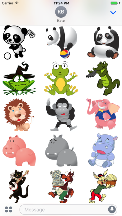 Screenshot #3 pour Sticker Fun with Funny Animals
