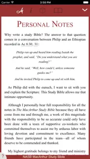 nasb macarthur study bible iphone screenshot 1