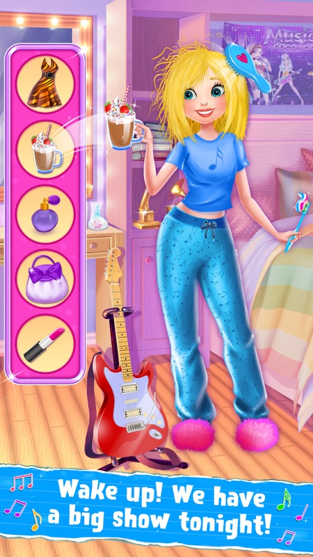 Rockstar Girls Adventure Game screenshot 2