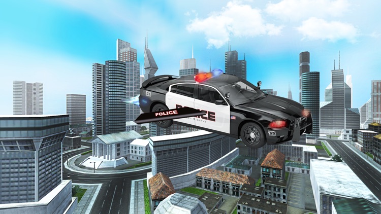 Police Flying Car 3D Simulator