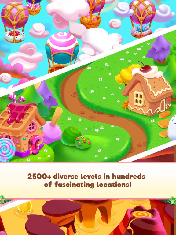 Candy Riddles: Match 3 Puzzle iPad screenshot 4 - Games app