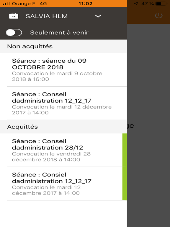 Screenshot #5 pour iConvocation