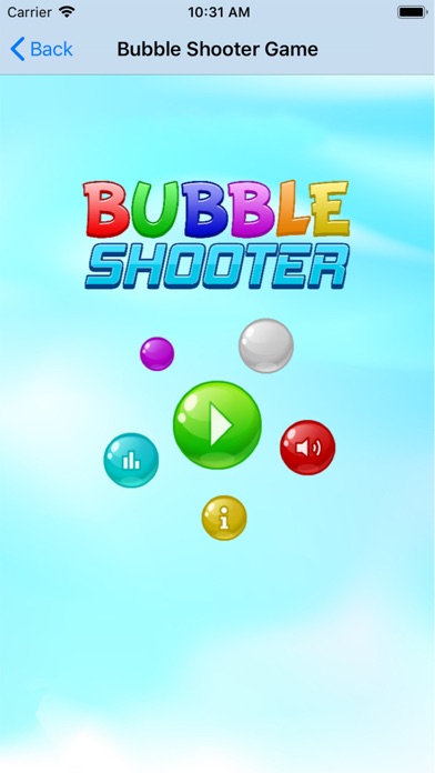 screenshot of Bubble Shooter 2023 2