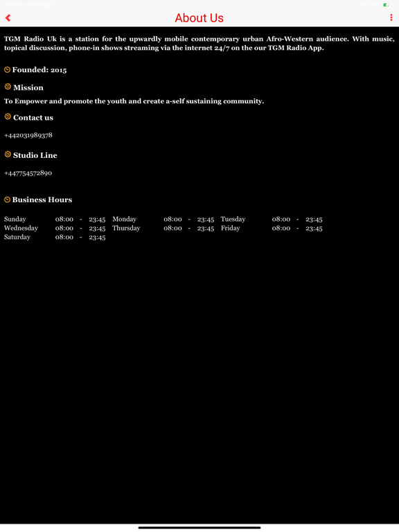 Screenshot #6 pour TGM RADIO UK