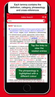 dizionario sabatini coletti iphone screenshot 3